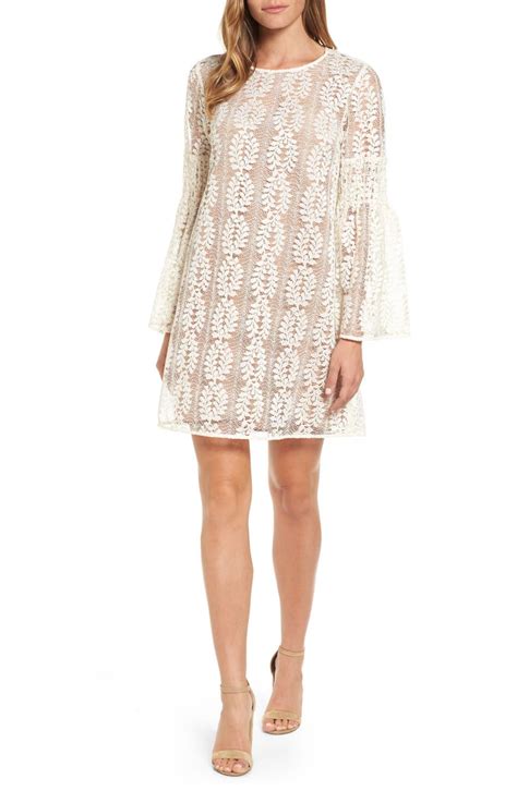 michael kors bell sleeve dress|michael kors lace dress.